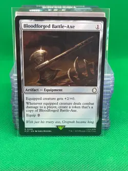 MTG - BLOODFORGED BATTLE-AXE - Fallout (R) - Image 1