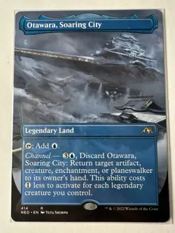 Otawara, Soaring City Borderless Kamigawa: Neon Dynasty Magic: The Gathering - Image 1