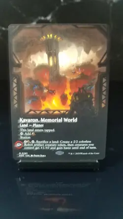 Kavaron, Memorial World (Borderless) Non-Foil x1 #281 - Edge of Eternities (EOE) - Image 1