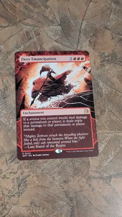 Fiery Emancipation Wilds of Eldraine: Enchanting Tales Regular - Image 1