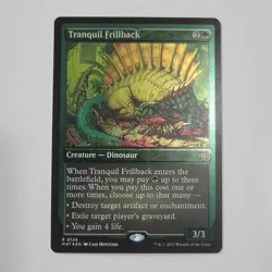 Tranquil Frillback NM Foil Etched March of the Machine - Image 1