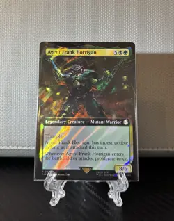Agent Frank Horrigan *EXTENDED SURGE FOIL* - MtG [PIP] - Near Mint NM - Image 1
