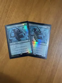 x1 MTG EOE Frenzied Baloth Foil 0183 Pack Fresh - Image 1