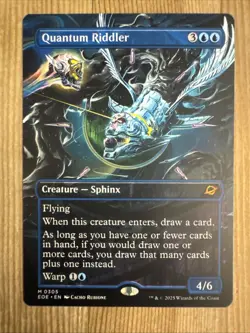 Quantum Riddler (Borderless) Edge of Eternities Regular 0305 NM - Image 1