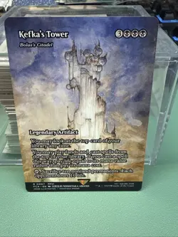 KEFKA'S TOWER (Bolas's Citadel) mtg NM-M Final Fantasy FCA Rare - Image 1