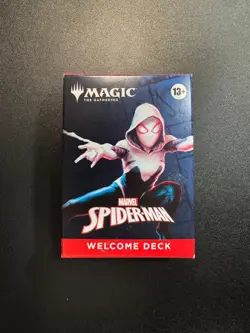 SDCC 2025 Magic The Gathering Spider-Man Welcome Deck Spider-Gwen Red - Image 1