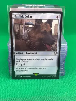 MTG - Basilisk Collar - Fallout (R) - Image 1