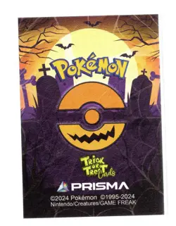 POKEMON CRACKED ICE HOLO- TRICK OR TREAT-PRISMA- GASTLY, HAUNTER, GENGAR - Image 2