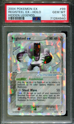 Registeel ex - 99/101 - PSA 10 - Ultra Rare - Hidden Legends - Pokemon - 64940 - Image 1