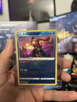 2022 Pokemon Radiant Greninja SWSH Astral Radiance #46/189 LP - Image 1