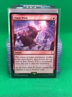 MTG - CHAOS WARP - Fallout (R) - Image 1