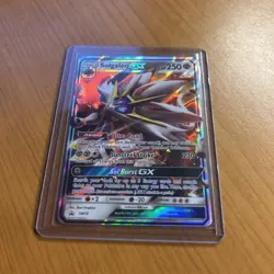 Pokemon Solgaleo GX Sun & Moon Base Set SM16 Holo Ultra Rare NEW MINT - Image 3