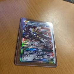 Pokemon Solgaleo GX Sun & Moon Base Set SM16 Holo Ultra Rare NEW MINT - Image 4