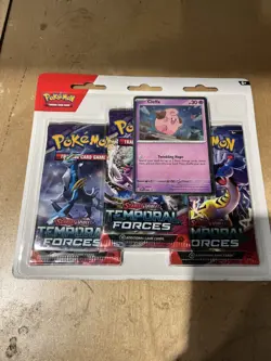 Pokemon TCG: Temporal Forces 3 Booster Pack Blister - New Factory Sealed - Image 1