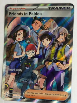 Pokemon TCG Prismatic Evolutions Full Art Friends in Paldea 137/131 Near Mint - Image 1