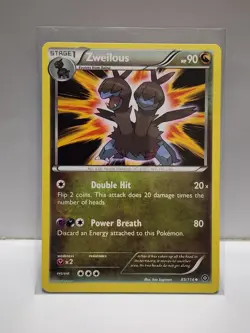 Zweilous 85/114 XY Steam Siege Regular Pokemon TCG Card [ENG]* - Image 1