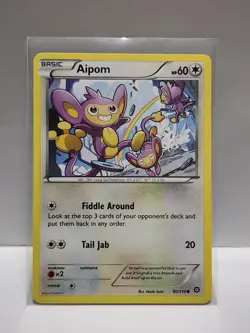 Aipom 90/114 XY Steam Siege Regular Common Pokemon TCG Card [ENG]* - Image 1