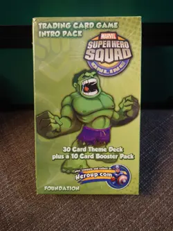 2012 Marvel Super Hero Squad | The Hulk Foundation Trading Card Game Intro Pack - Image 1