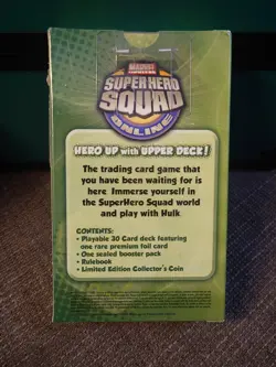 2012 Marvel Super Hero Squad | The Hulk Foundation Trading Card Game Intro Pack - Image 2