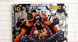 ONE PIECE Card Teach OP09-093 Manga Alt Art Emperors in the New World Japanese - Image 2