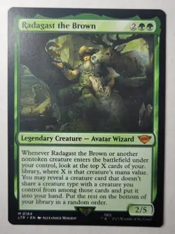 Radagast the Brown LORD OF THE RINGS Regular Middle-Earth Mythic LTR mtg NM/M - Image 1