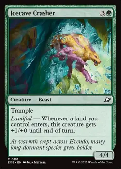 Icecave Crasher - Edge of Eternities - MTG - Image 1