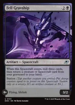 Fell Gravship - Edge of Eternities - MTG - Image 1