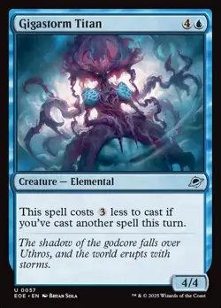 Gigastorm Titan - Edge of Eternities - MTG - Image 1