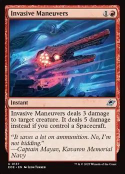Invasive Maneuvers - Edge of Eternities - MTG - Image 1
