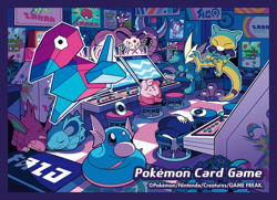 Night Arcade Deck Case Sleeve Set Japanese Pokemon Center Exclusive Sealed Rare - Image 3