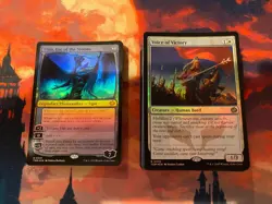 MTG Tarkir Dragonstorm set of Foil Rares and Mythics - Image 1