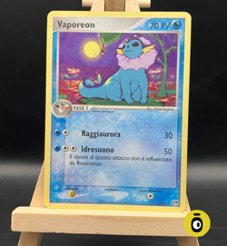 POKEMON - VAPOREON RARE 25/100 - EX Tempesta di Sabbia - ITA - COND. GOOD - Image 1