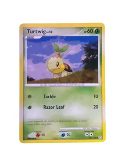 Turtwig - 103/130 - Common HP, English Pokemon Diamond and Pearl - Image 1