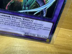 Yugioh | Elemental HERO Flame Wingman - SGX1-ENA21 - Secret Rare 1st Ed NM - Image 5