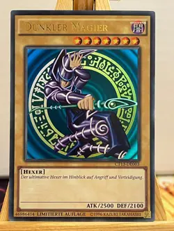 Dunkler Magier CT13-DE003 Ultra Rare Deutsch EX YUGIOH - Image 1