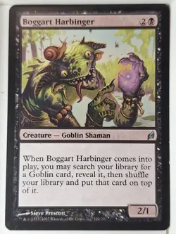 Boggart Harbinger - Lorwyn - Magic the Gathering MTG Nice! - Image 1