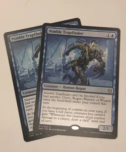 MTG Nimble Trapfinder x2 - MTG, Zendikar Rising~Abra Magi~ - Image 1