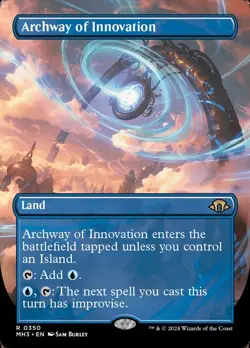 Archway of Innovation - Rare Borderless - Modern Horizons 3 - MTG - Image 1