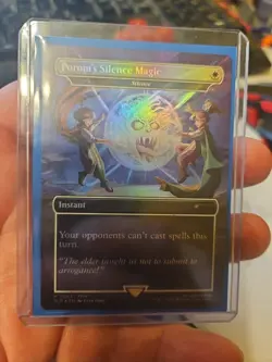 (FOIL) Porom's Silence Magic (7003) - Final Fantasy Secret Lair - MTG - Image 1