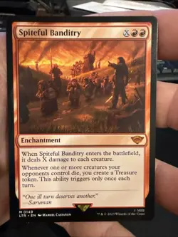 Spiteful Banditry Lord of the Rings 149 Non-Foil NM - Image 1