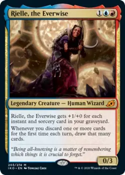 1 x Rielle, the Everwise - Ikoria: Lair of Behemoths - NM-Mint - MTG - Image 1