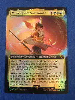 Yuna, Grand Summoner Final Fantasy Extended FOIL - NM - Image 1
