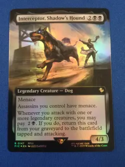 Interceptor, Shadow's Hound Final Fantasy Extended FOIL - NM - Image 1