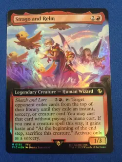 Strago and Relm Final Fantasy Extended FOIL - NM - Image 1