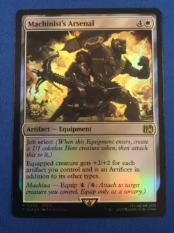 Machinist's Arsenal Final Fantasy Prerelease promo FOIL - NM - Image 1