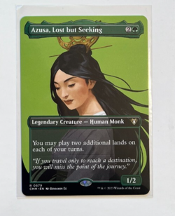 MTG - Commander Masters - Azusa, Lost but Seeking Borderless - Mythic 0675 - Image 1
