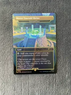 Master Emerald Shrine ✨FOIL✨ Secret Lair x Sonic BONUS CARD Magic MTG - Image 1
