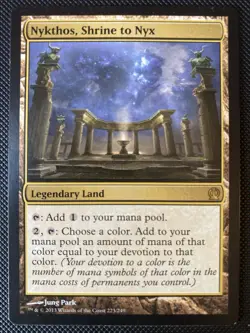 English - MTG Nykthos, Shrine To Nyx - Theros - Image 1