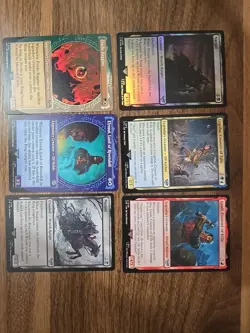 MTG LORD OF THE RINGS lot Of 48 Character/location Cards Gandalf Legolas Smaug - Image 1