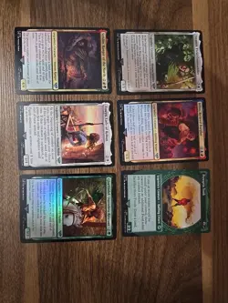 MTG LORD OF THE RINGS lot Of 48 Character/location Cards Gandalf Legolas Smaug - Image 4